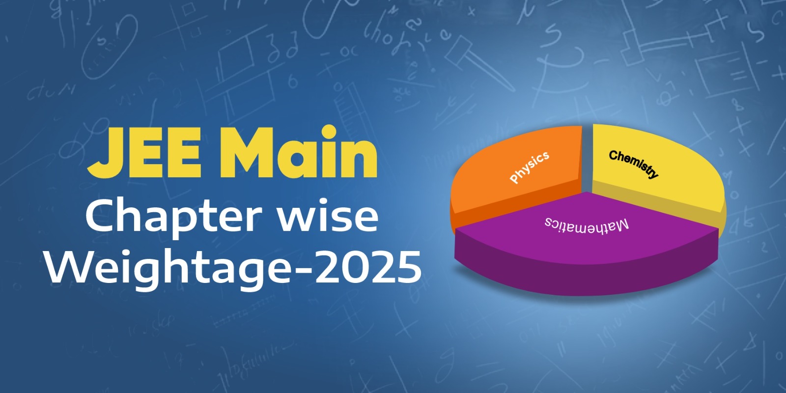 jee main chapter wise weightage 2025