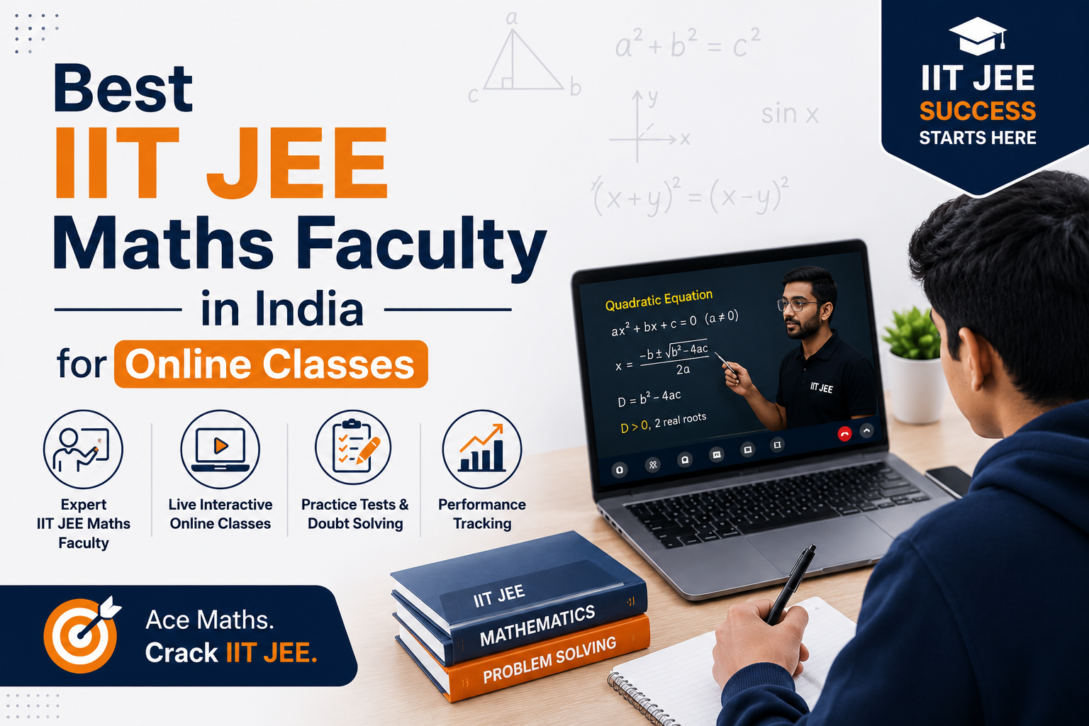 Best IIT JEE Maths Faculty in India for Online Classes