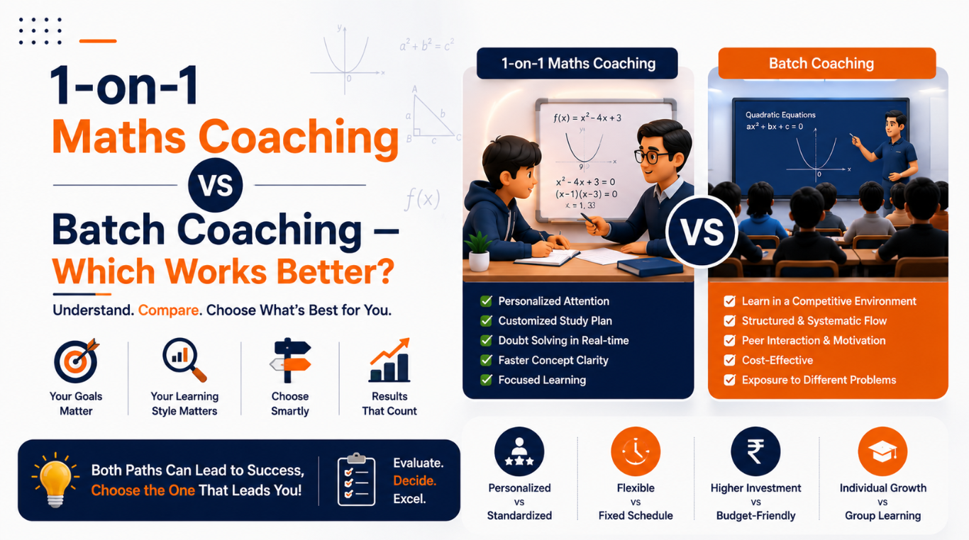 1-on-1 Maths Coaching